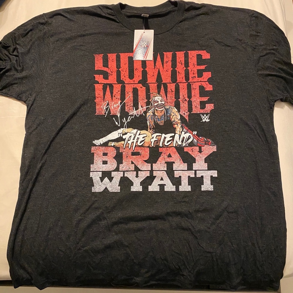 Bray Wyatt wrestling shirt Fiend YOWIE WOWIE WWE